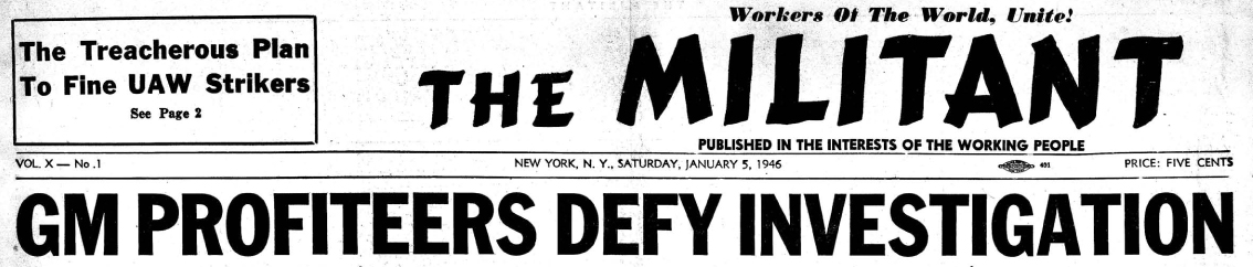 The Militant Masthead