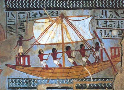 Ancient Egyptian ship