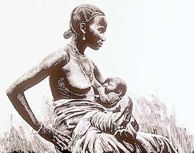 Mother and child in Papua New Guinea