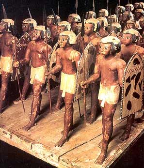 Ancient Egyptian soldiers