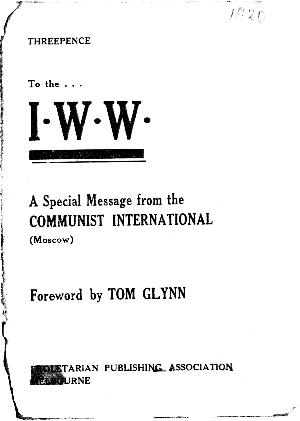 cover of pamphlet