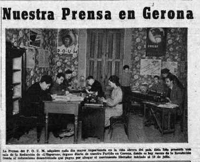 Salle de presse de L’Espurna à Gérone