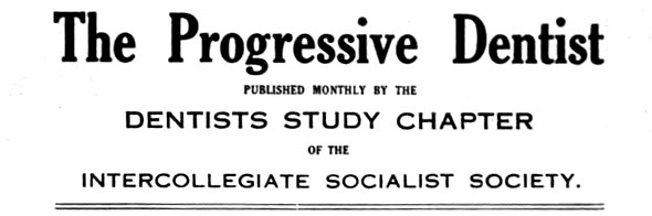 The Progressive Dentist masthead