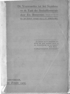 Kaft van Bernsteins boek