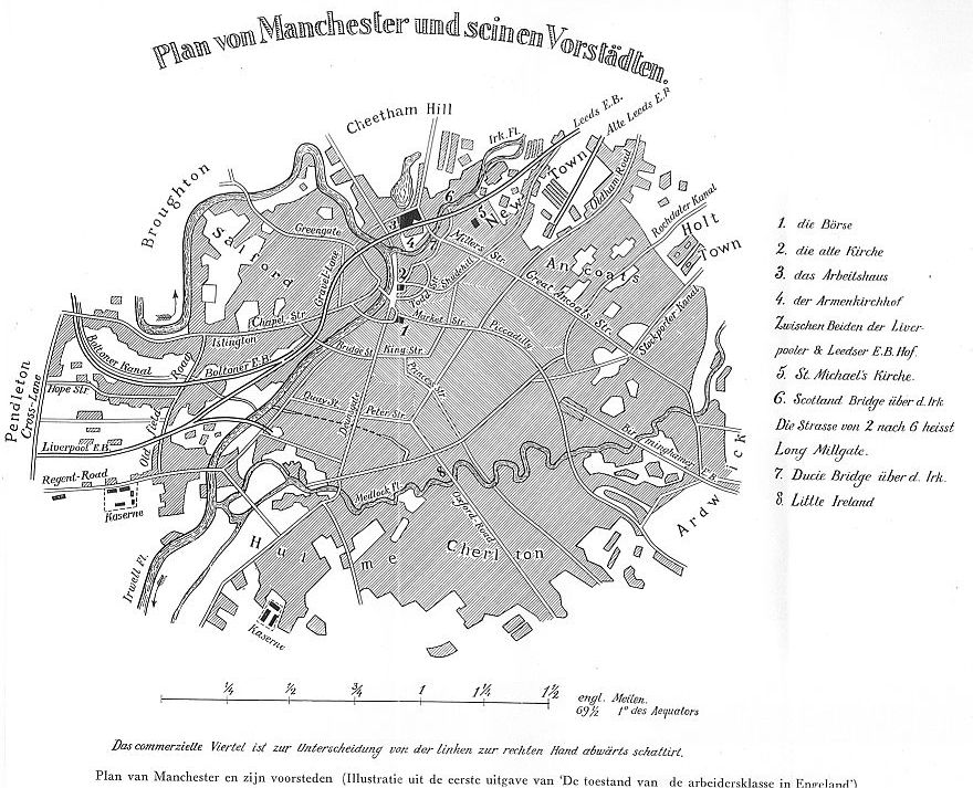 Manchester kaart