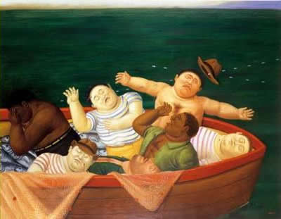 Fernando Botero, exposição 'Testemunhos da barbárie'.
