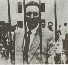 No cárcere, depois da audaz ação de 26 de julho de 1953.