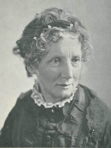 Retrato Harriet Elisabeth Beecher-Stowe