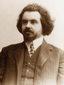 Retrato Nikolai Alexándrovitch Berdiáiev