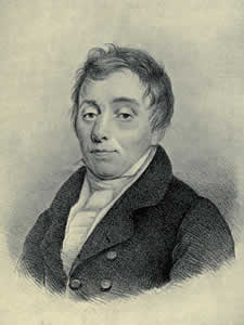 Retrato Louis Gabriel Ambroise Bonald