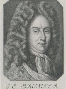 Retrato Johann Konrad Brunner