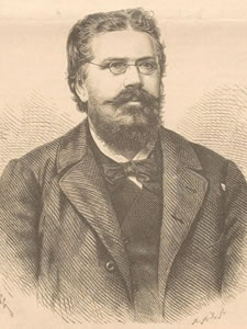 Retrato Karl Emmerich Robert von Bayer (pseudónimo Robert  Byr)