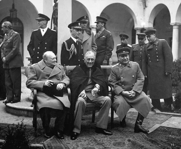 Retrato Conferência de Ialta 