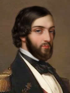 Retrato François Ferdinand Philippe Louis Marie d'Orléans