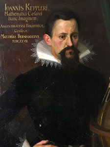 Retrato Johannes Kepler