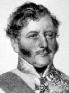Retrato Theodor Franz, Conde de Baillet von Latour