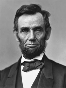 Retrato Abraham Lincoln