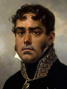 Retrato Pablo Morillo y Morillo, conde de Cartagena e Marquês de La Puerta
