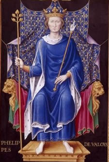 Retrato Phillippe VI de Valois 