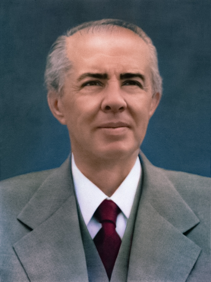 Foto de Enver Hoxha