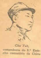 Chu Teh, comandante do 8º Exército Comunista da China