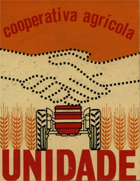 autocolante: cooperative agricola 'Unidade'