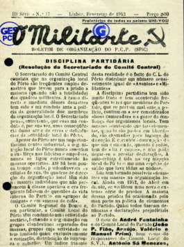 capa O Militante