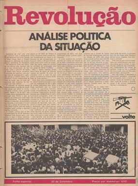 capa do jornal