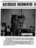 Históricos documentos do Iº Congresso da FRELIMO 
