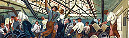 Automobile Industry (mural, Detroit, Michigan Post Office)